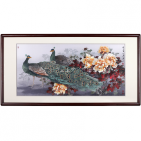 廣繡《君子之風》195x100cm